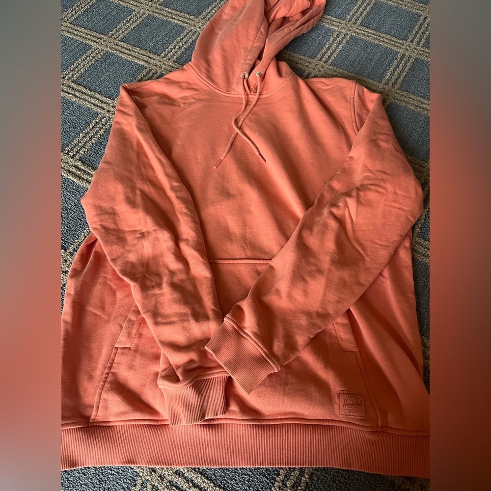 Herschel Supply Men's Coral Hoodie Sweater